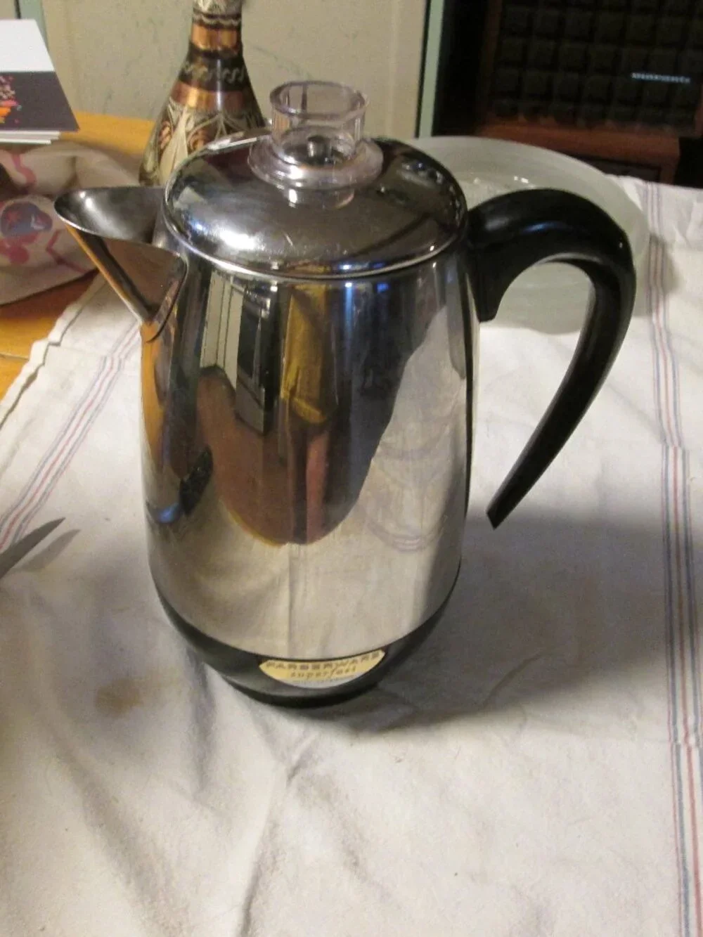 Vtg Faberware superfast percolator 8 cup gentle used very clean tested works
